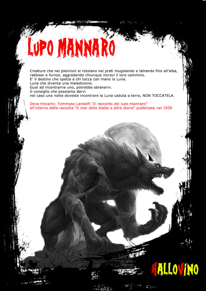 Animali fantastici di Tommaso Landolfi lupomannaro