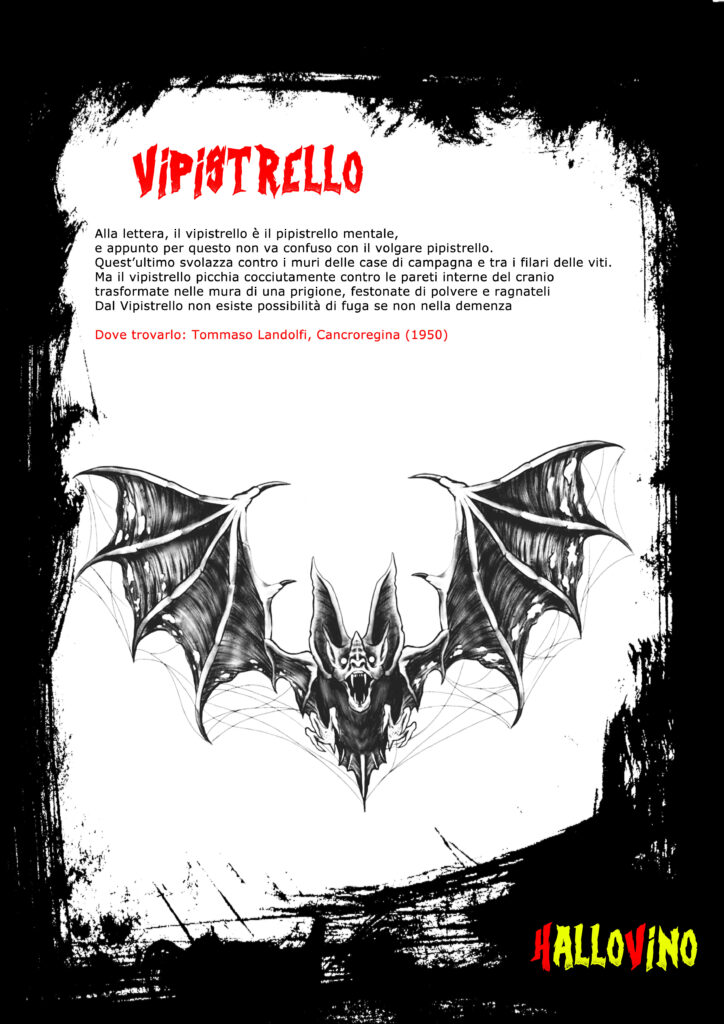 Animali fantastici di Tommaso Landolfi vipistrello